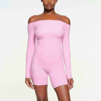PASSER ALLE PICOT OFF THE SHOULDER-DRESSING