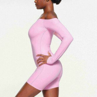PASSER ALLE PICOT OFF THE SHOULDER-DRESSING