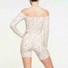 PASSER ALLE PICOT OFF THE SHOULDER-DRESSING