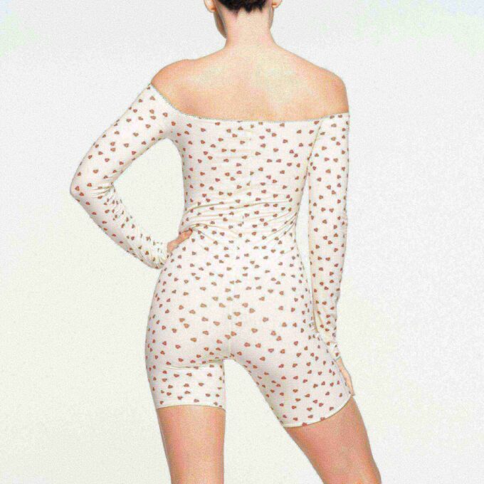 PASSER ALLE PICOT OFF THE SHOULDER-DRESSING