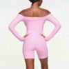 PASSER ALLE PICOT OFF THE SHOULDER-DRESSING
