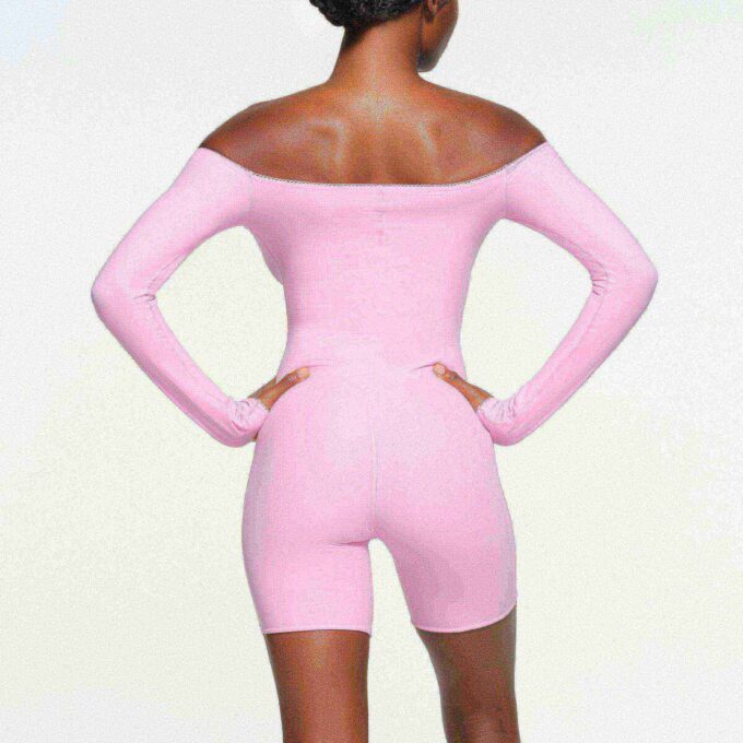 PASSER ALLE PICOT OFF THE SHOULDER-DRESSING