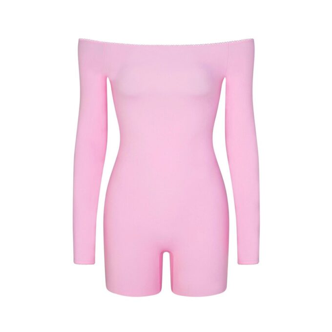 PASSER ALLE PICOT OFF THE SHOULDER-DRESSING