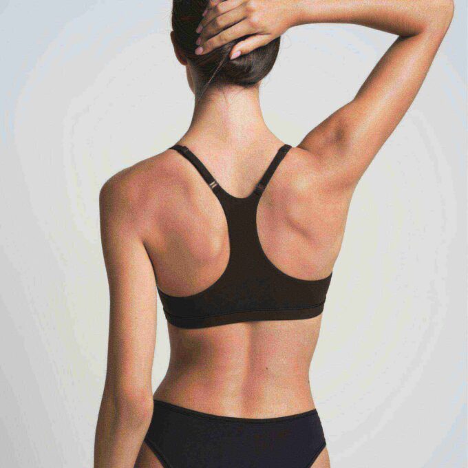 PASSER ALLE RACERBACK SCOOP BRALETTE