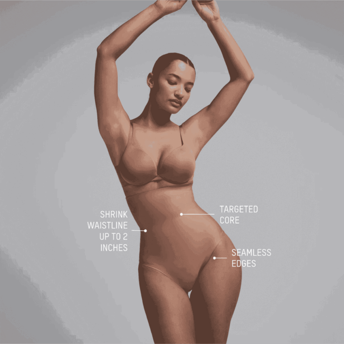 SKIMS BODY CORE SCULPT HØY LIV TRUSE