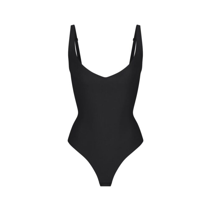 SKIMS BODY CORE SCULPT PLUNGE THONG-BODY
