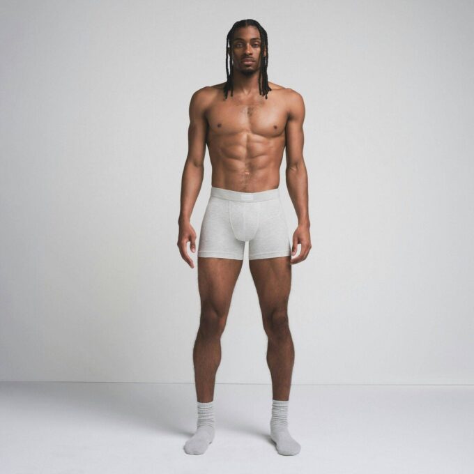 SKIMS BOMULL HERRE 7,5 cm BOXERSHORT