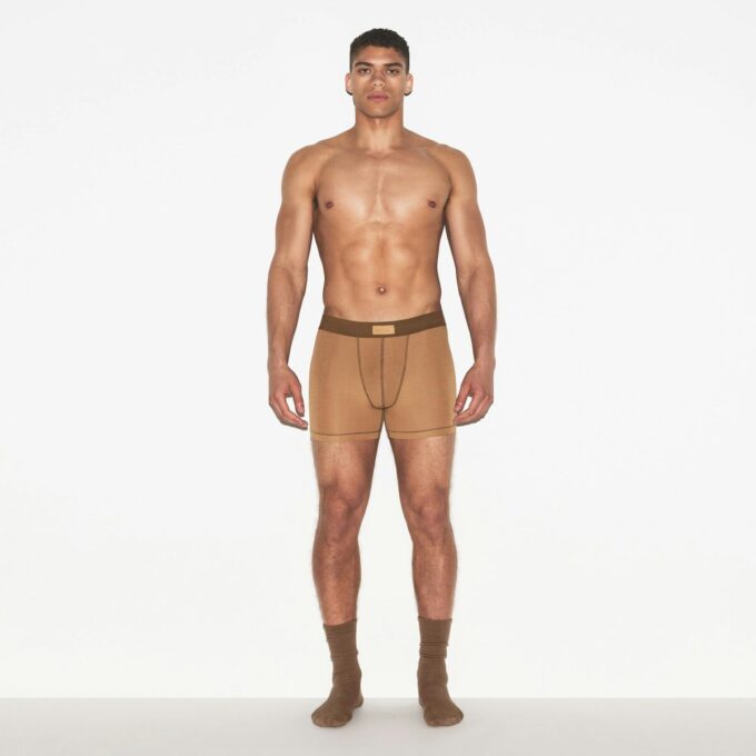 SKIMS BOMULL HERRE 7,5 cm BOXERSHORT 3-PAKNING