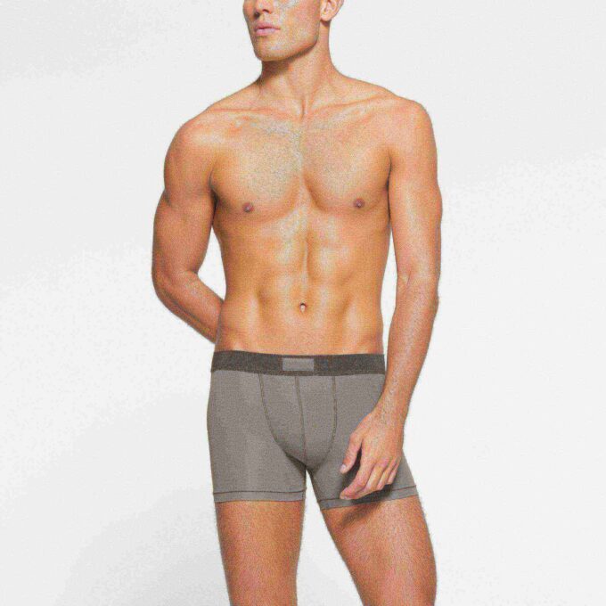 SKIMS BOMULL HERRE 7,5 cm BOXERSHORT 3-PAKNING