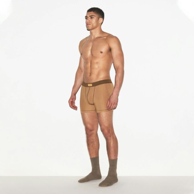 SKIMS BOMULL HERRE 7,5 cm BOXERSHORT