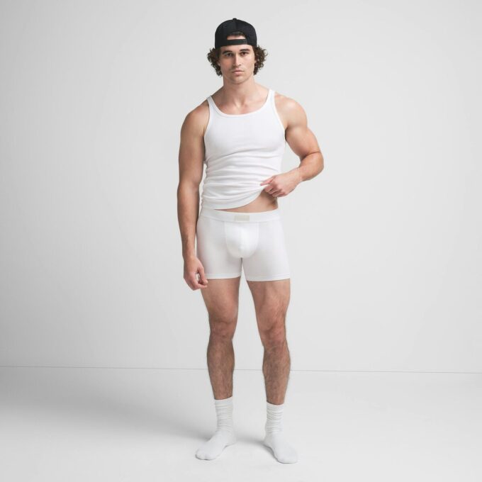 SKIMS BOMULL HERRE 7,5 cm BOXERSHORT