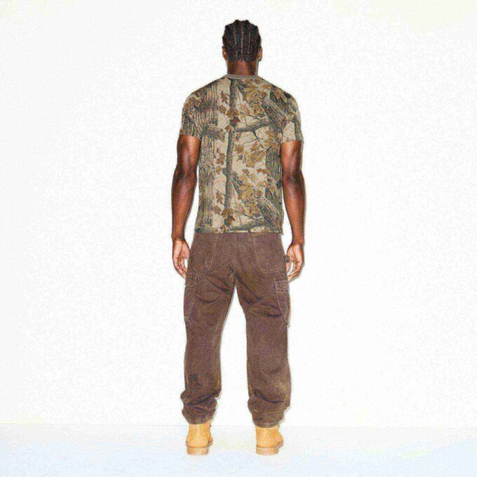 SKIMS COTTON HERRE REALTREE KLASSISK T-SKJORTE