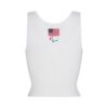 SKIMS FOR TEAM USA BOMULLSRIBBEDE PARALYMPISK TANK