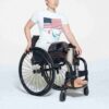SKIMS FOR TEAM USA PARALYMPISK T-SKJORTE I BOMULL