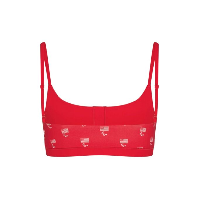 SKIMS FOR TEAM USA PASSER ALLE ADAPTIV PARALYMPISK SCOOP-BRALETTE