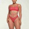 SKIMS FOR TEAM USA PASSER ALLE OLYMPISK SCOOP-BRALETTE