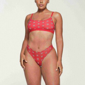 SKIMS FOR TEAM USA PASSER ALLE OLYMPISK SCOOP-BRALETTE