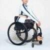 SKIMS FOR TEAM USA SIGNATURE SVØMMESHORT MED HØY LIVJE, PARALYMPISK