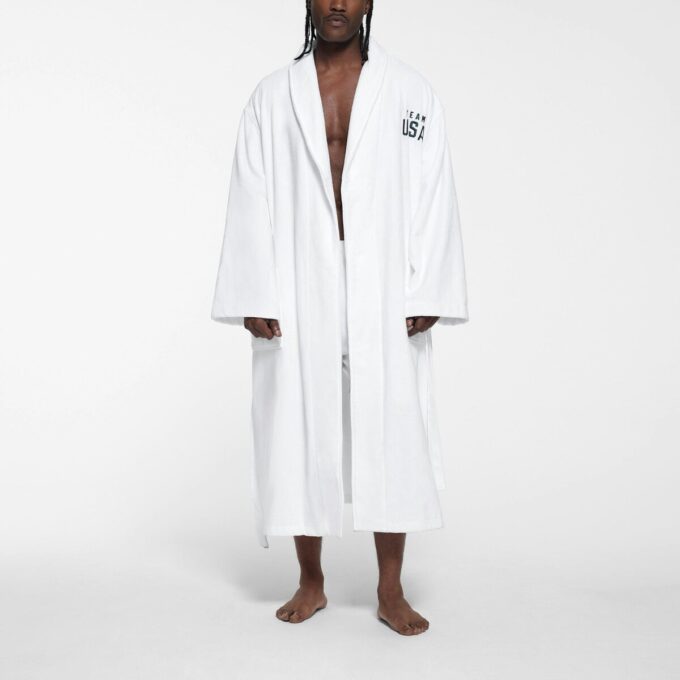 SKIMS FOR TEAM USA TERRY OLYMPIC UNISEX KÅPE