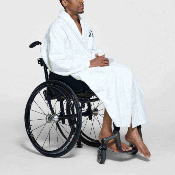 SKIMS FOR TEAM USA TERRY PARALYMPISK UNISEX-KÅPE