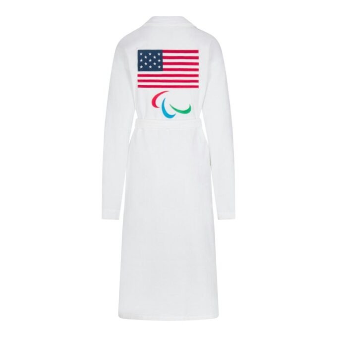 SKIMS FOR TEAM USA TERRY PARALYMPISK UNISEX-KÅPE