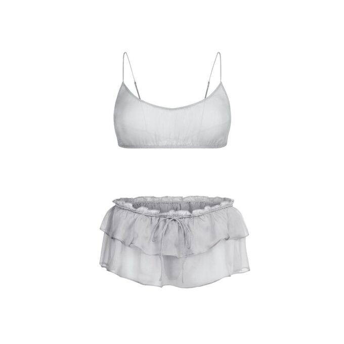 SKIMS ROMANCE BRALETTE OG SKJØRTSETT