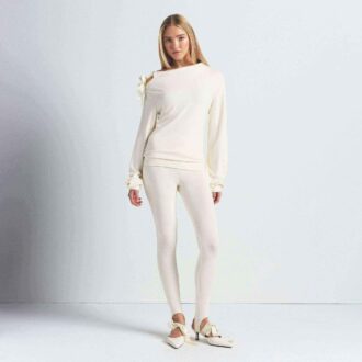 SKIMS SKYER OFF THE SHOULDER-TOPP