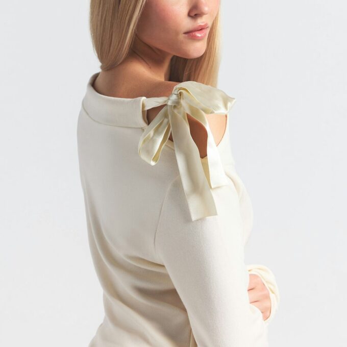SKIMS SKYER OFF THE SHOULDER-TOPP