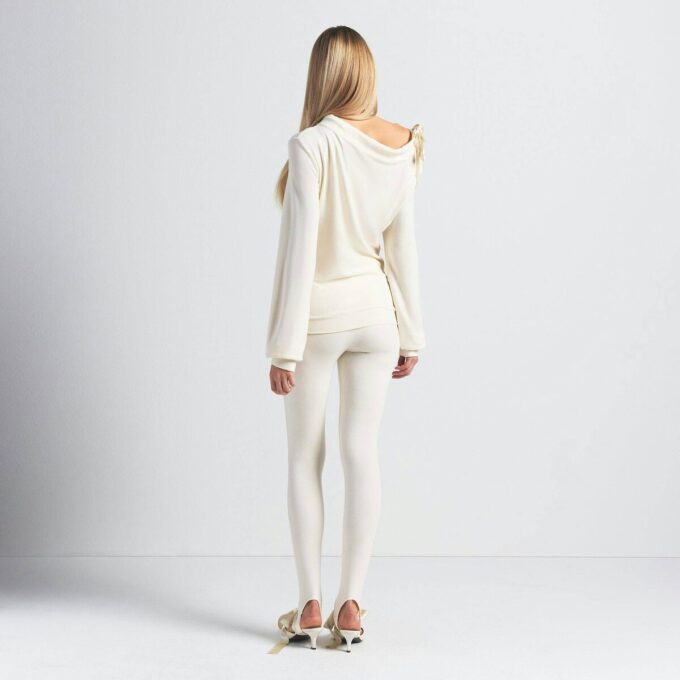 SKIMS SKYER OFF THE SHOULDER-TOPP