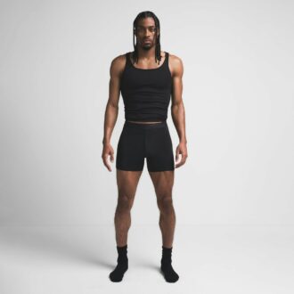SKIMS STRETCH HERRE STRIKKET BOXER