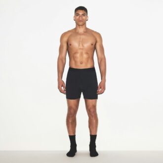 SKIMS STRETCH HERRE STRIKKET BOXER 3-PAKNING