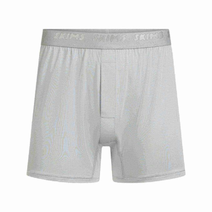 SKIMS STRETCH HERRE STRIKKET BOXER 3-PAKNING