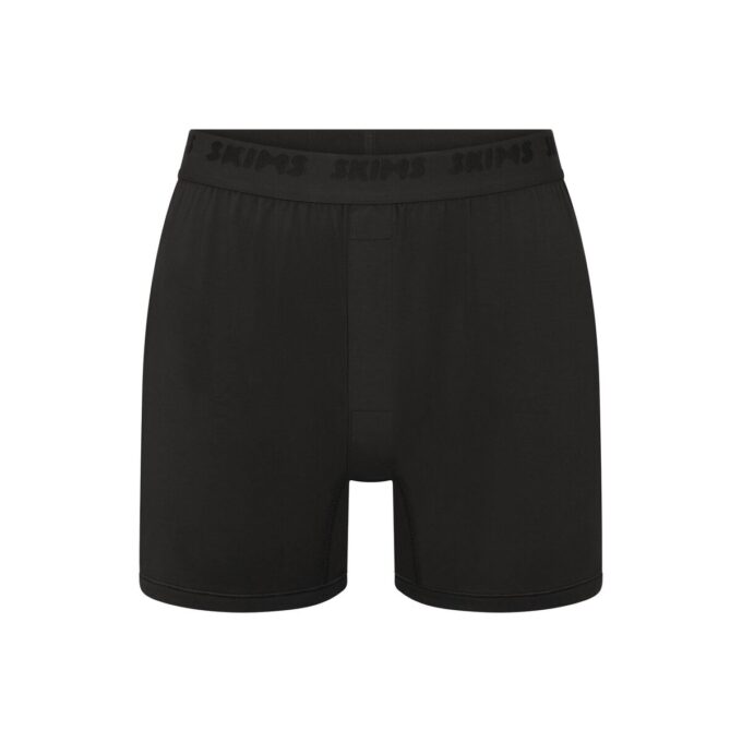 SKIMS STRETCH HERRE STRIKKET BOXER