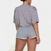 SKIMS TRACK MESH OVERSIZED T-SKJORTE