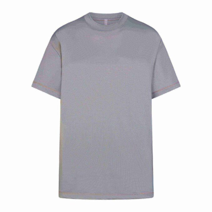 SKIMS TRACK MESH OVERSIZED T-SKJORTE