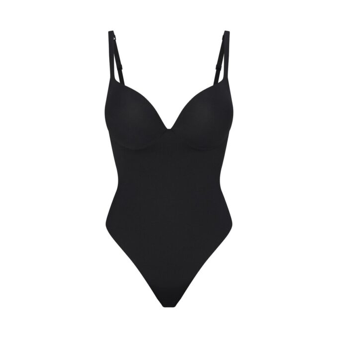 SKIMS ULTIMATE BODY PUSHUP THONG-BODYSUITT