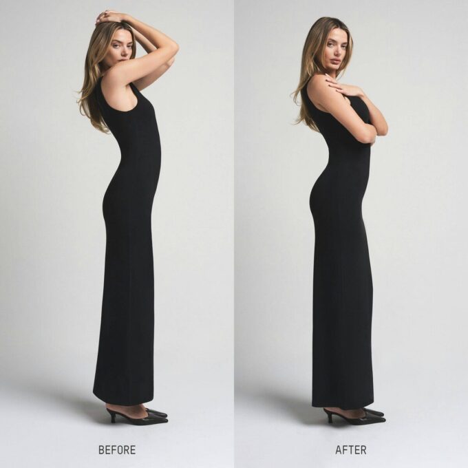 SKIMS VATTREDE BODY BUTT ENHANCING SHORT