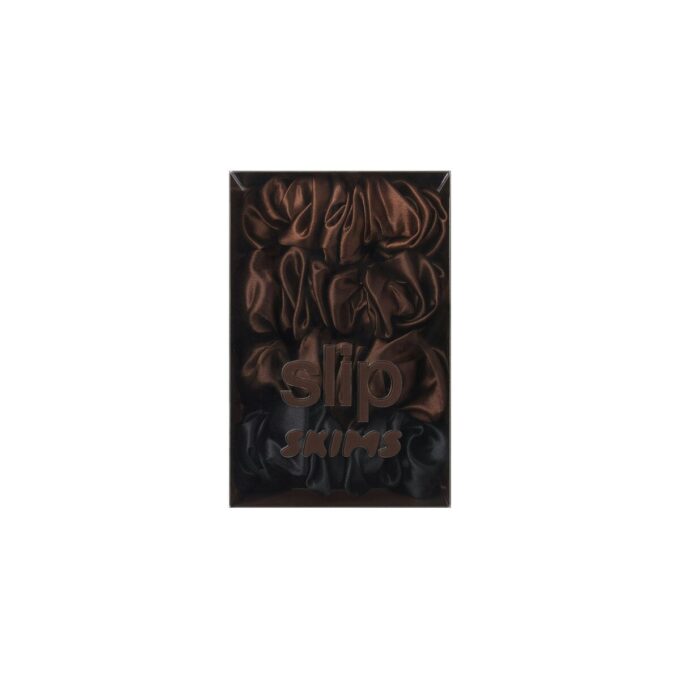 SLIP X SKIMS PURE SILK STORE SKRUNCHIES 4-PAKNING