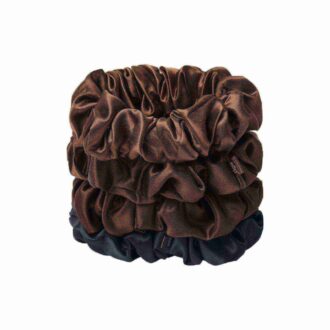 SLIP X SKIMS PURE SILK STORE SKRUNCHIES 4-PAKNING