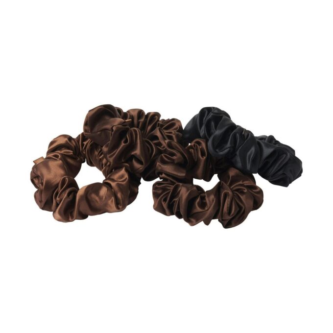 SLIP X SKIMS PURE SILK STORE SKRUNCHIES 4-PAKNING
