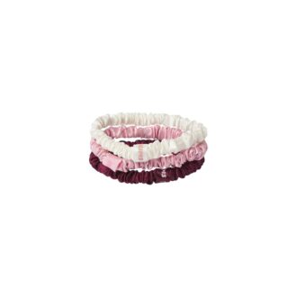 SLIP X SKIMS REN SILKE SKINNY SCRUNCHIES 3-PAKNING