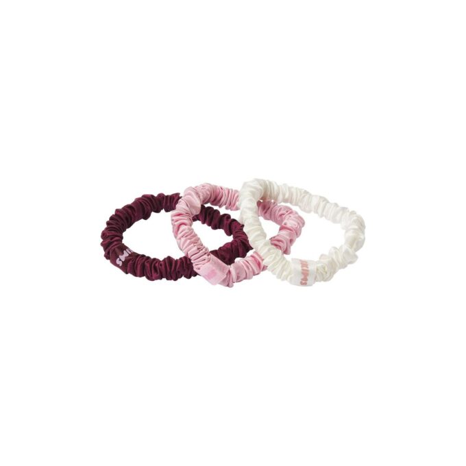 SLIP X SKIMS REN SILKE SKINNY SCRUNCHIES 3-PAKNING