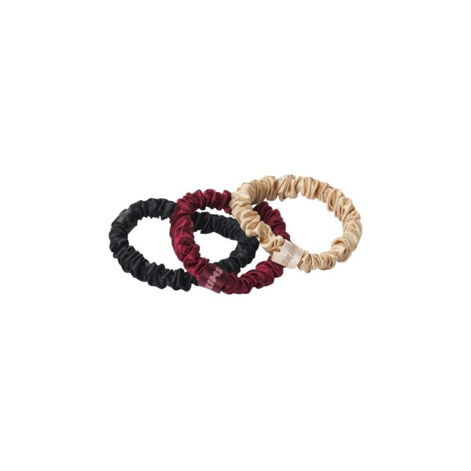 SLIP X SKIMS REN SILKE SKINNY SCRUNCHIES 3-PAKNING