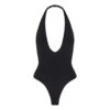 SØMLØS SKULPT DYPT UTSPRUNGET THONG-BODY