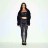 STRIKKET BLONDE-CROPPET CAMI