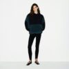 TEDDY OVERSIZED HALV GLIDELÅSGENSER