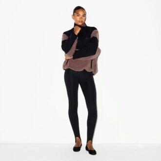 TEDDY OVERSIZED HALV GLIDELÅSGENSER