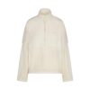 TEDDY OVERSIZED HALV GLIDELÅSGENSER TEDDY OVERSIZED HALV GLIDELÅSGENSER