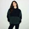 TEDDY OVERSIZED HALV GLIDELÅSGENSER