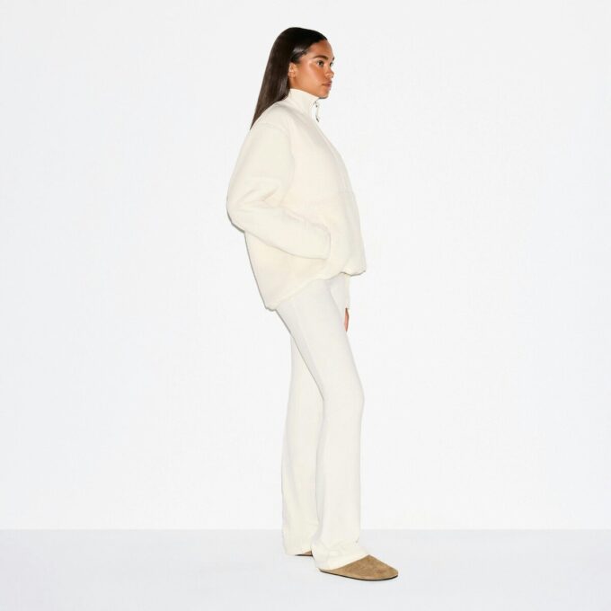 TEDDY OVERSIZED HALV GLIDELÅSGENSER TEDDY OVERSIZED HALV GLIDELÅSGENSER